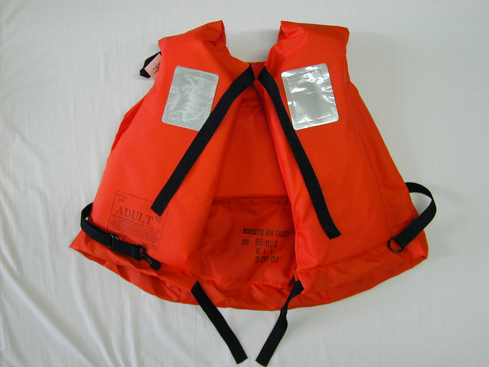 Type I Offshore Safety Work Vest